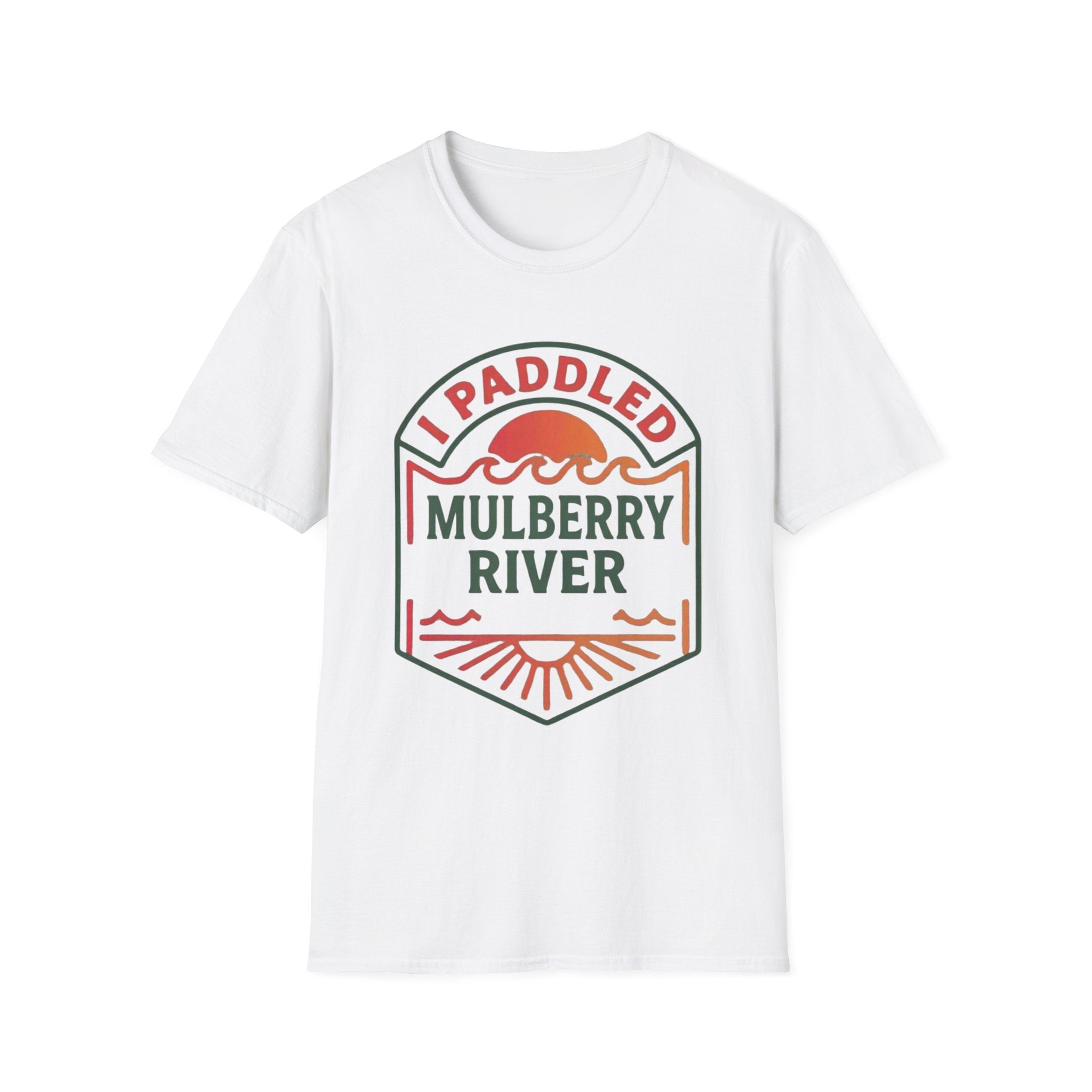 "I Paddled Mulberry River" Unisex Softstyle T-Shirt