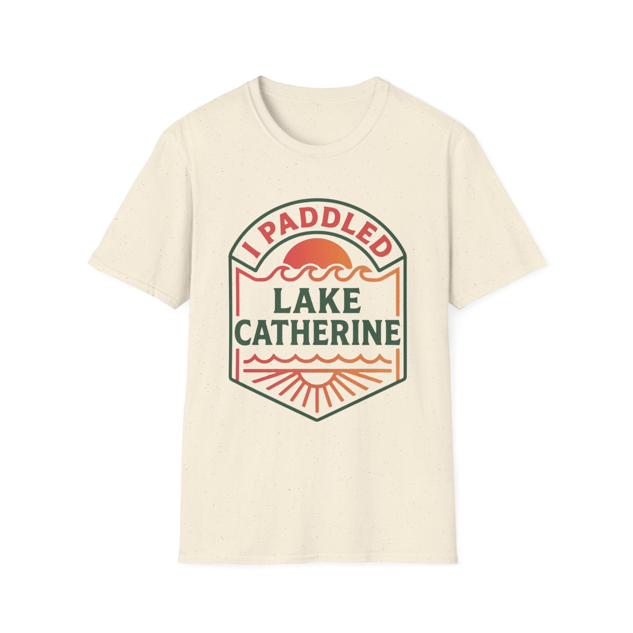 "I Paddled Lake Catherine" Unisex Softstyle T-Shirt