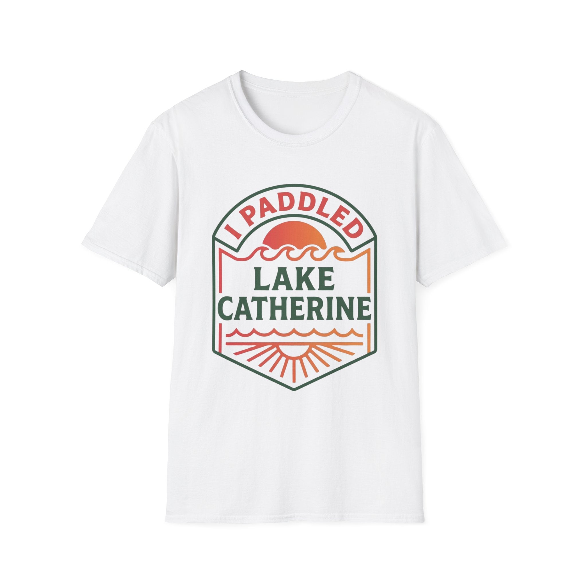 "I Paddled Lake Catherine" Unisex Softstyle T-Shirt