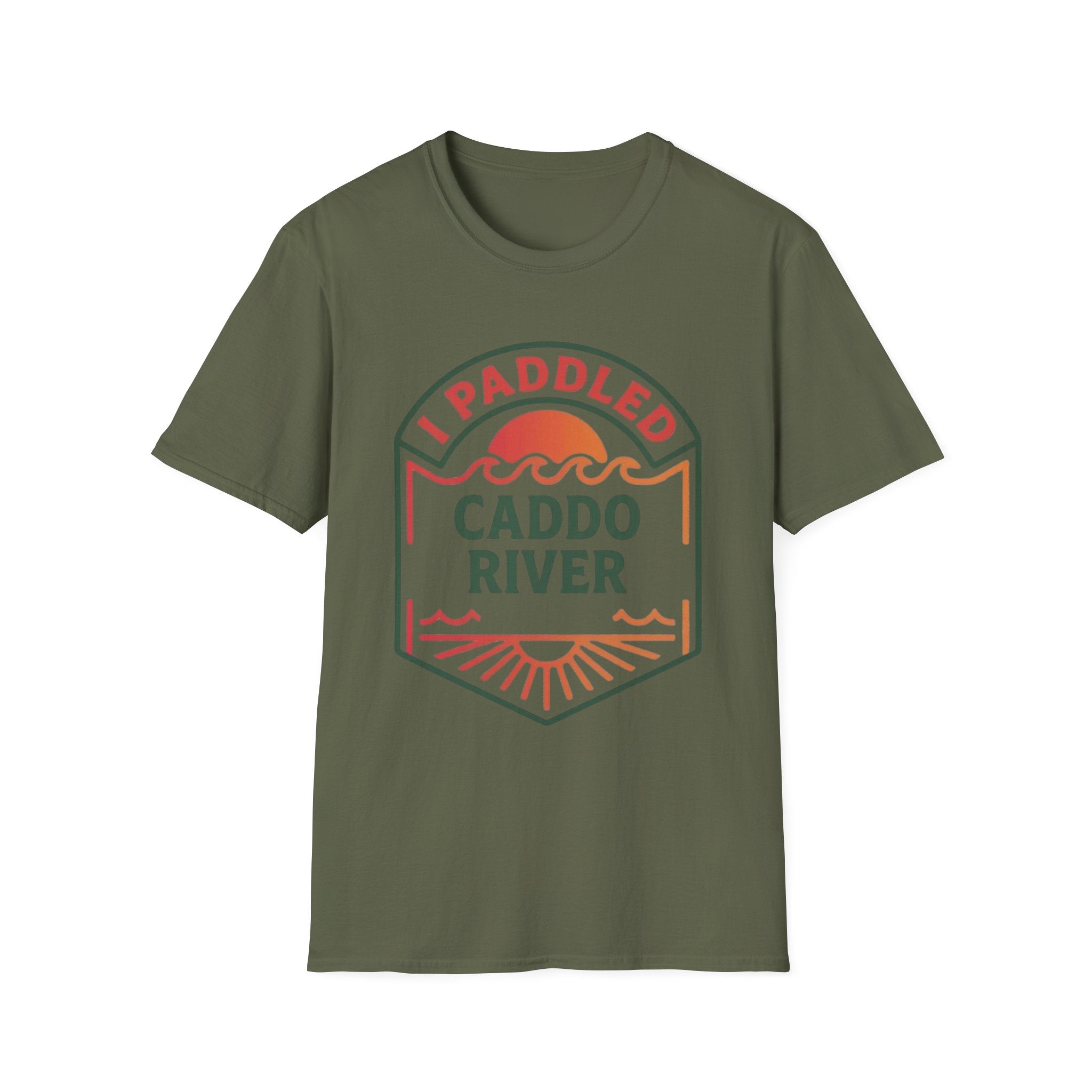 "I Paddled Caddo River" Unisex Softstyle T-Shirt