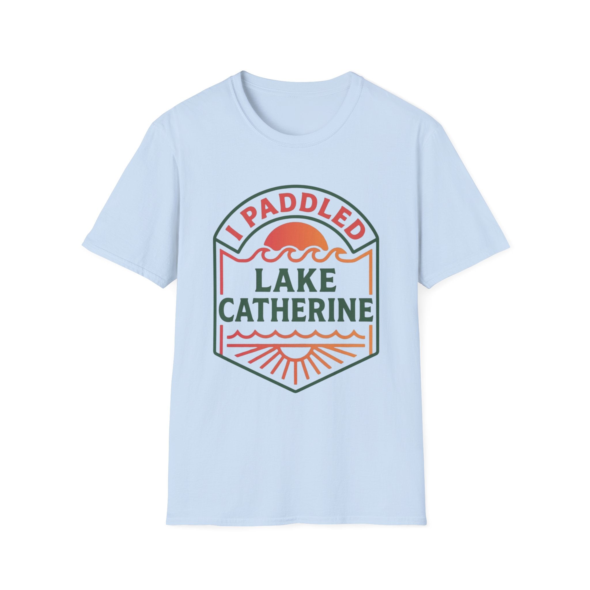 "I Paddled Lake Catherine" Unisex Softstyle T-Shirt