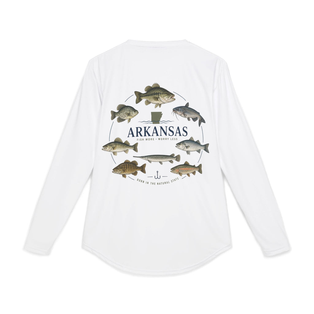 Men's Arkansas Fishing UV Protection Long Sleeve Shirt