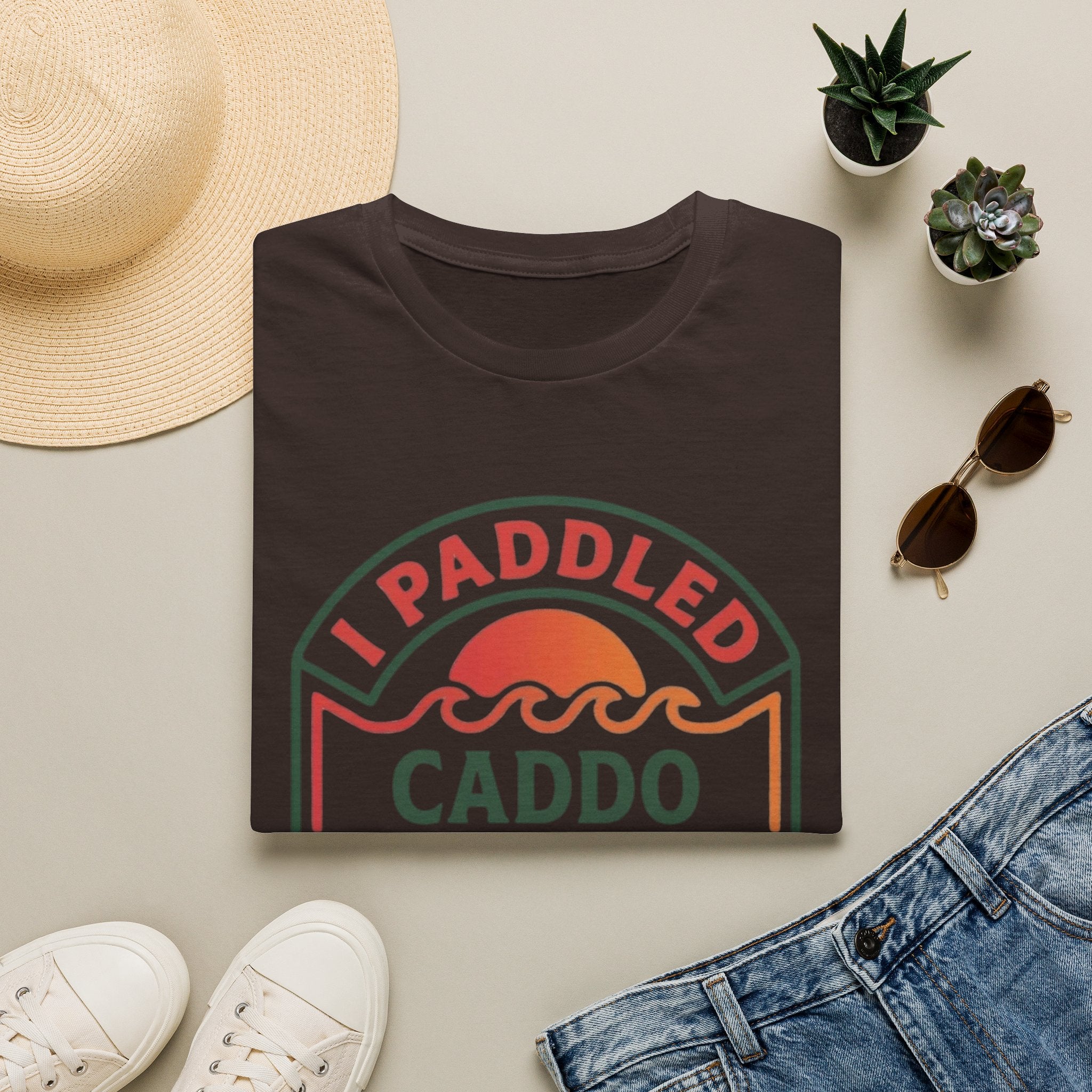 "I Paddled Caddo River" Unisex Softstyle T-Shirt