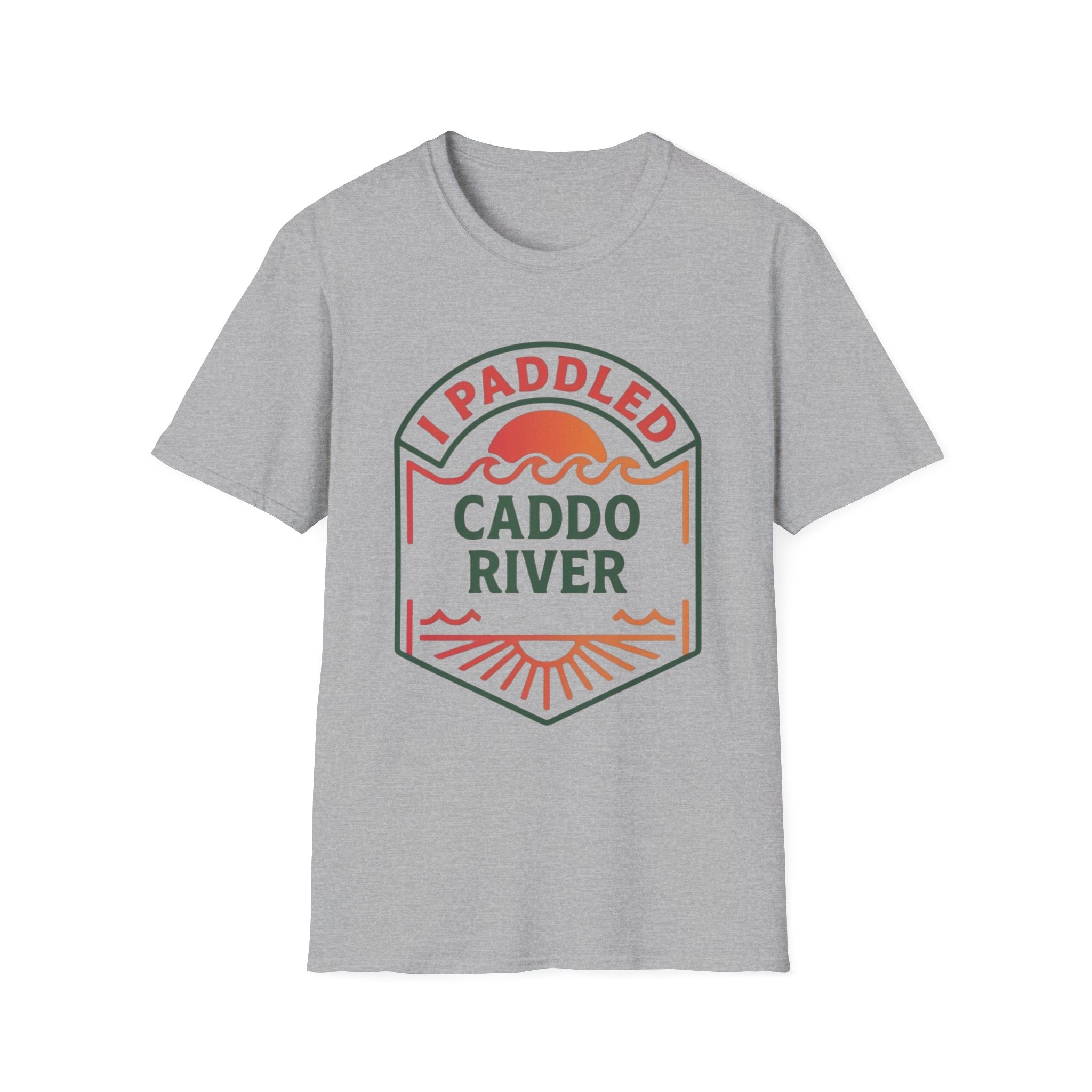 "I Paddled Caddo River" Unisex Softstyle T-Shirt