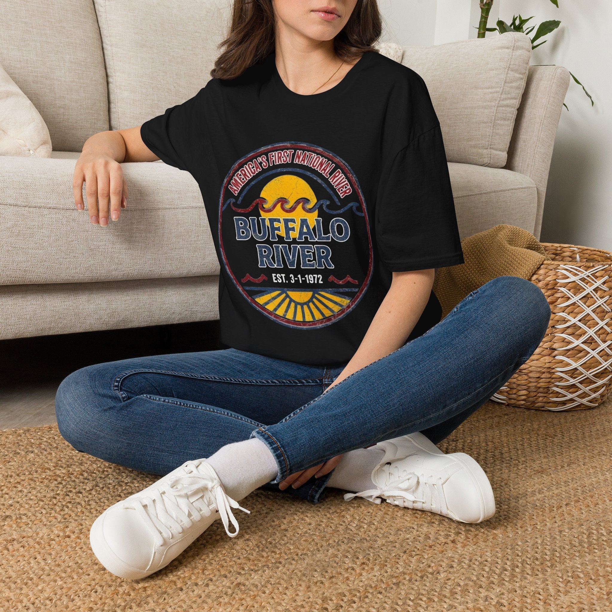 "Baffalo River" Unisex Softstyle T-Shirt