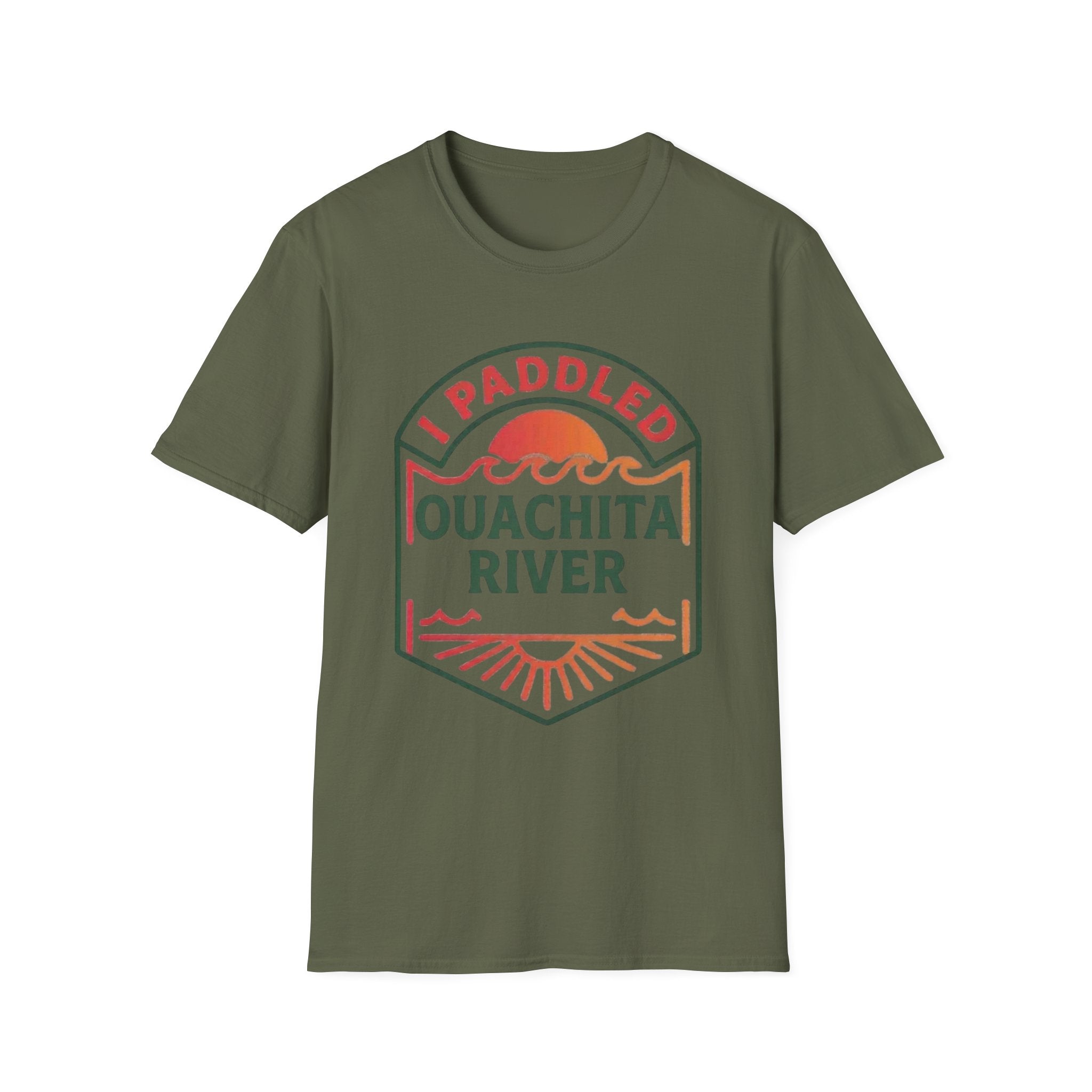 "I Paddled Ouachita River" Unisex Softstyle T-Shirt