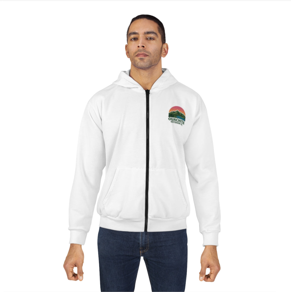 Unisex Zip Hoodie