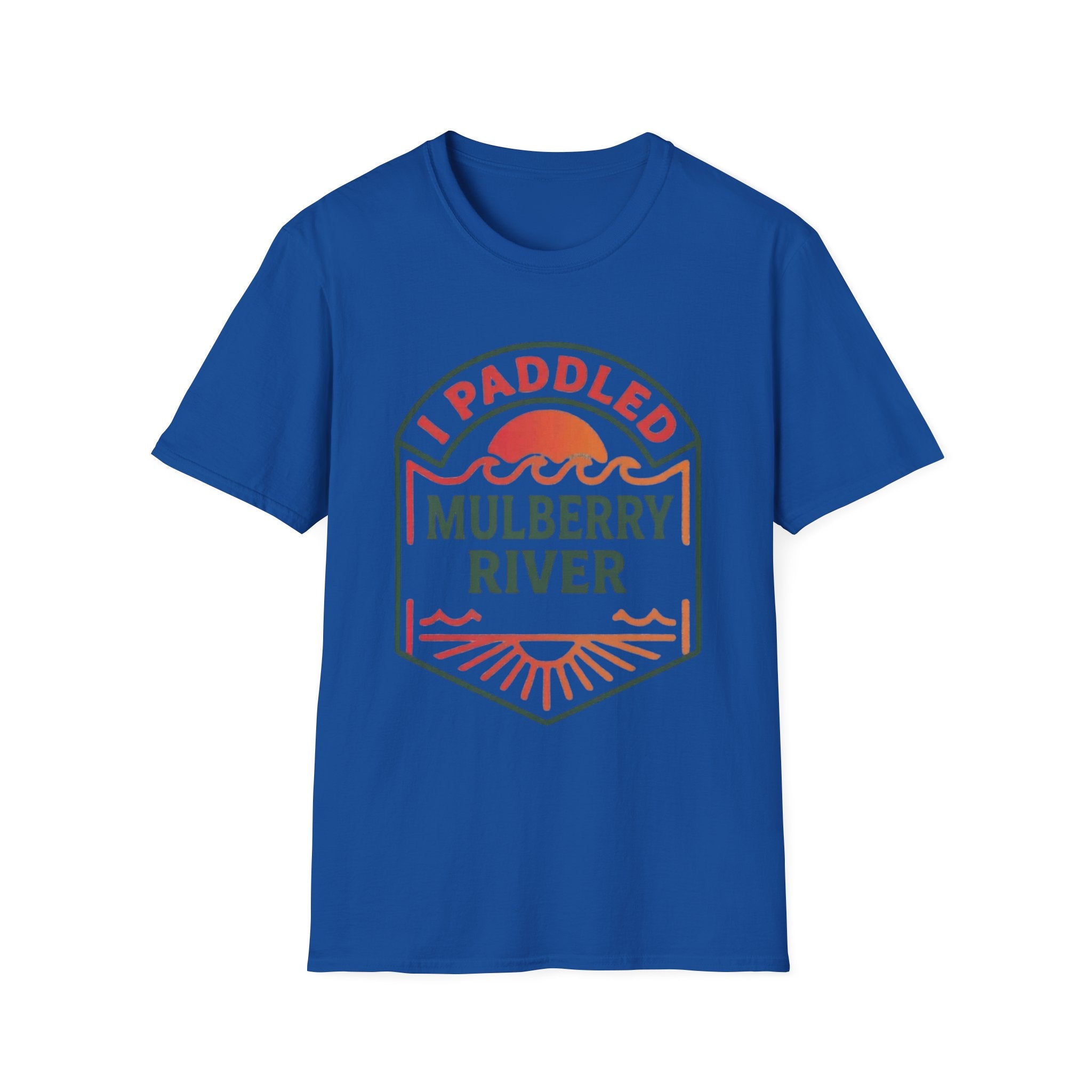 "I Paddled Mulberry River" Unisex Softstyle T-Shirt
