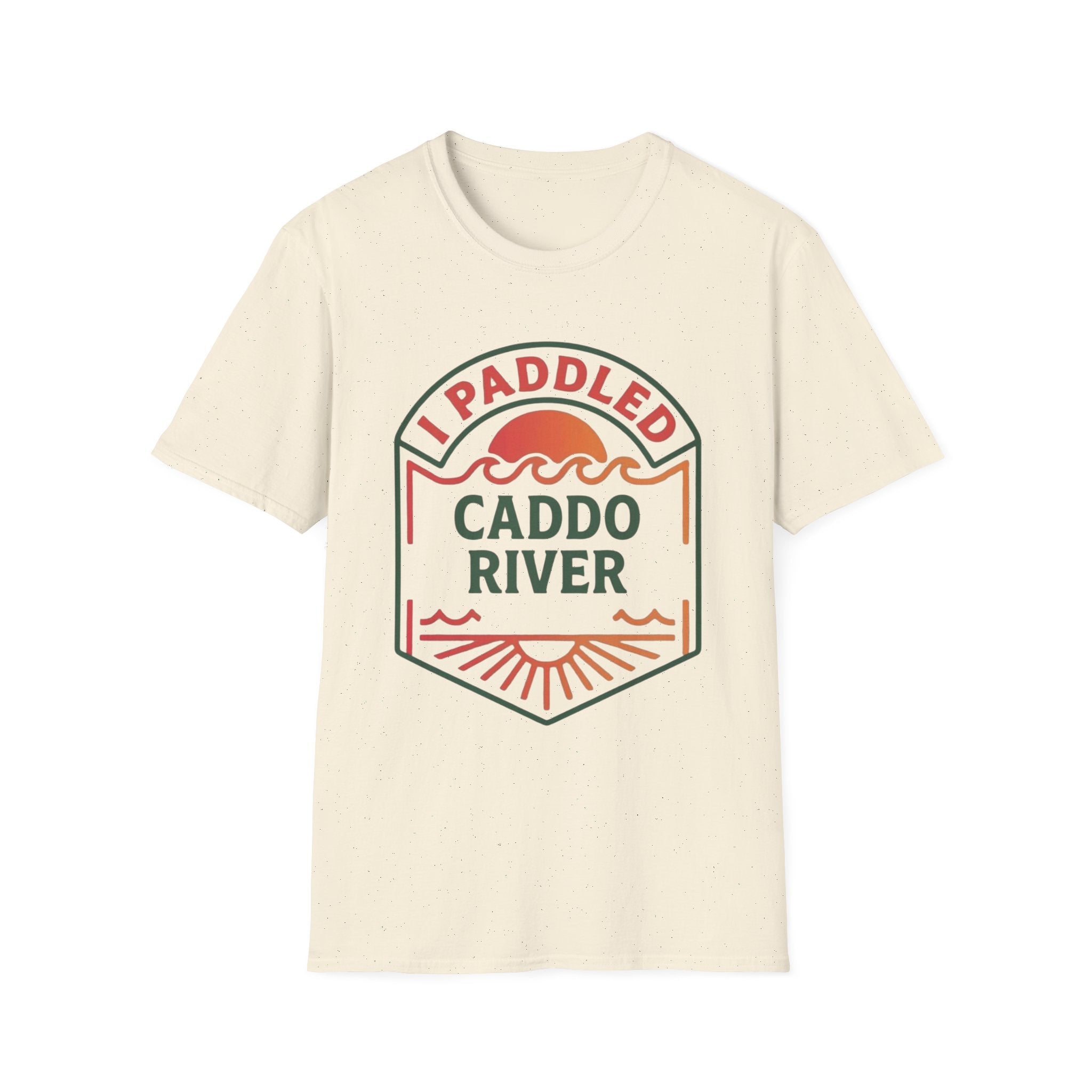 "I Paddled Caddo River" Unisex Softstyle T-Shirt