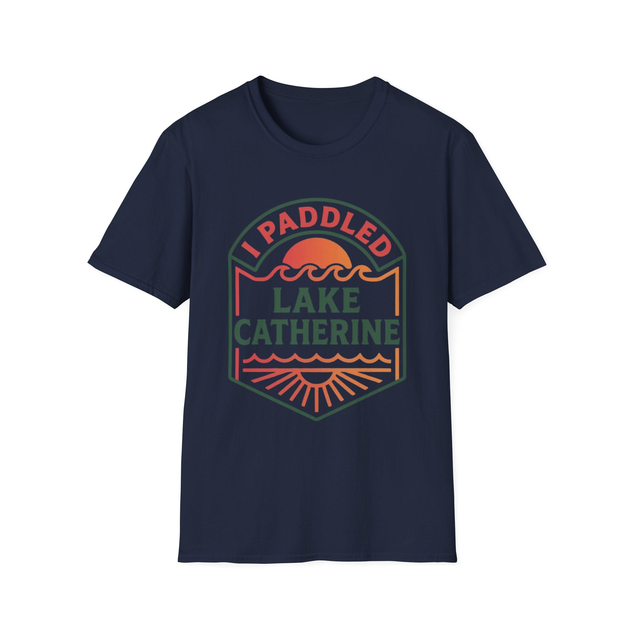 "I Paddled Lake Catherine" Unisex Softstyle T-Shirt