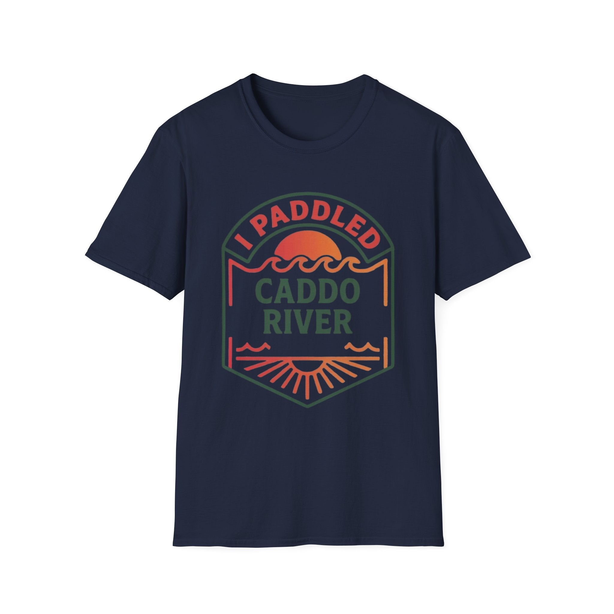 "I Paddled Caddo River" Unisex Softstyle T-Shirt