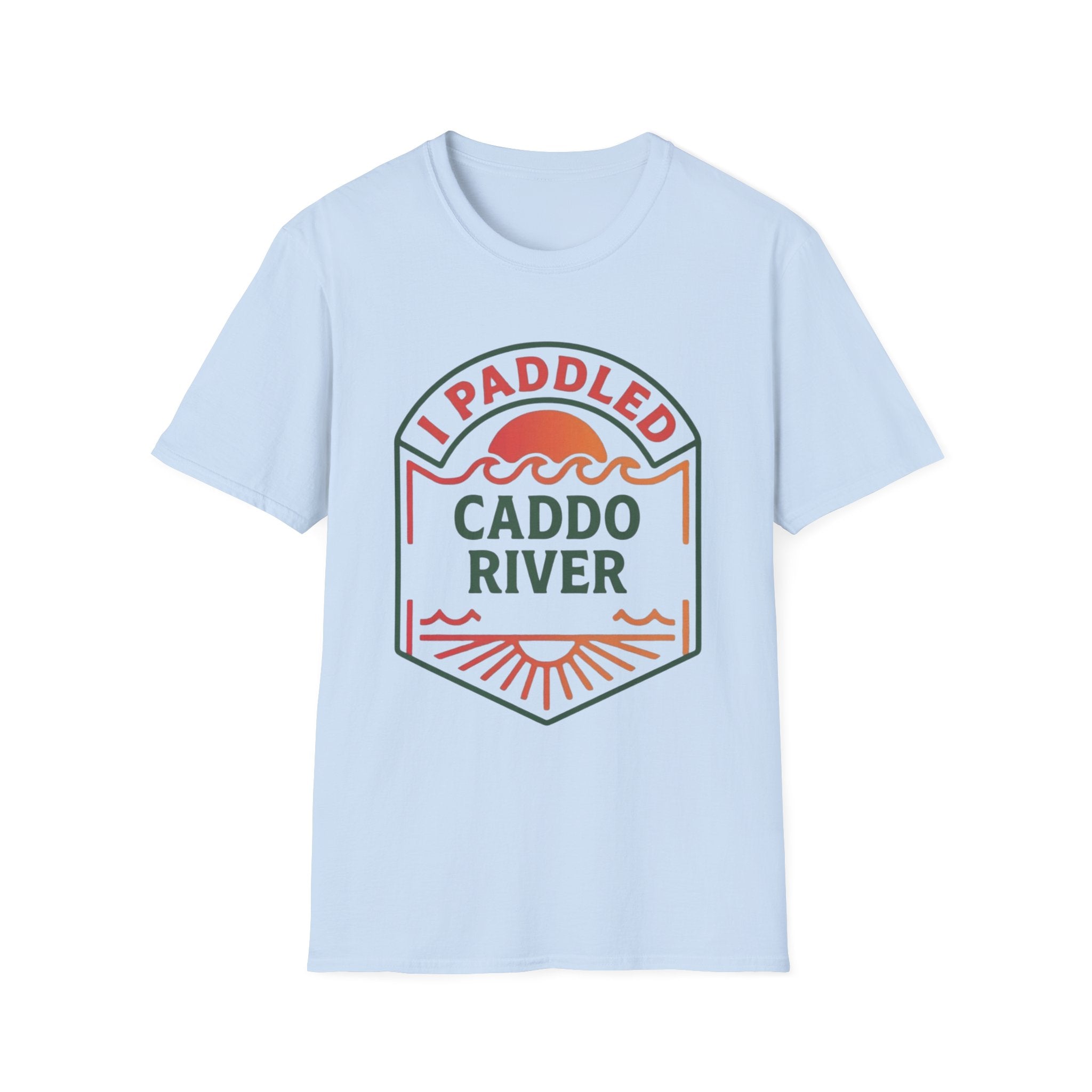 "I Paddled Caddo River" Unisex Softstyle T-Shirt