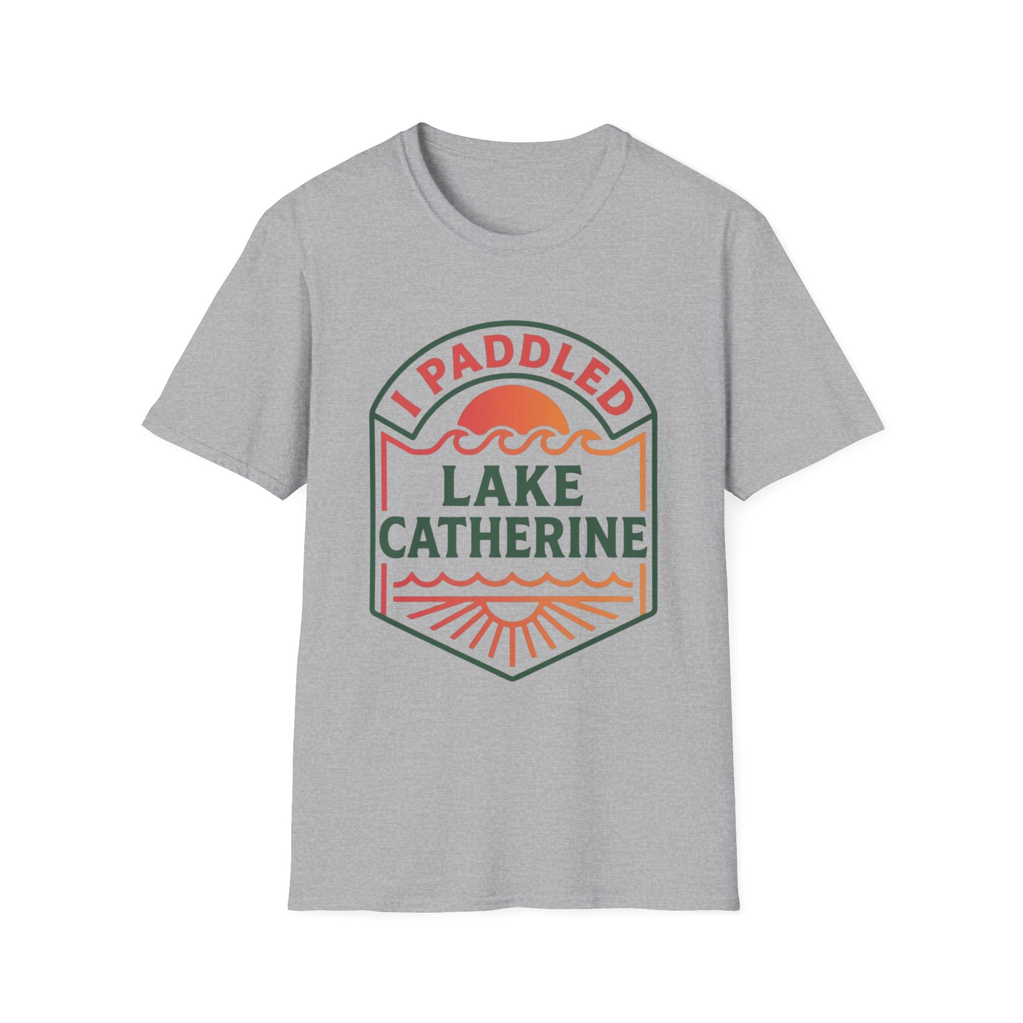 "I Paddled Lake Catherine" Unisex Softstyle T-Shirt
