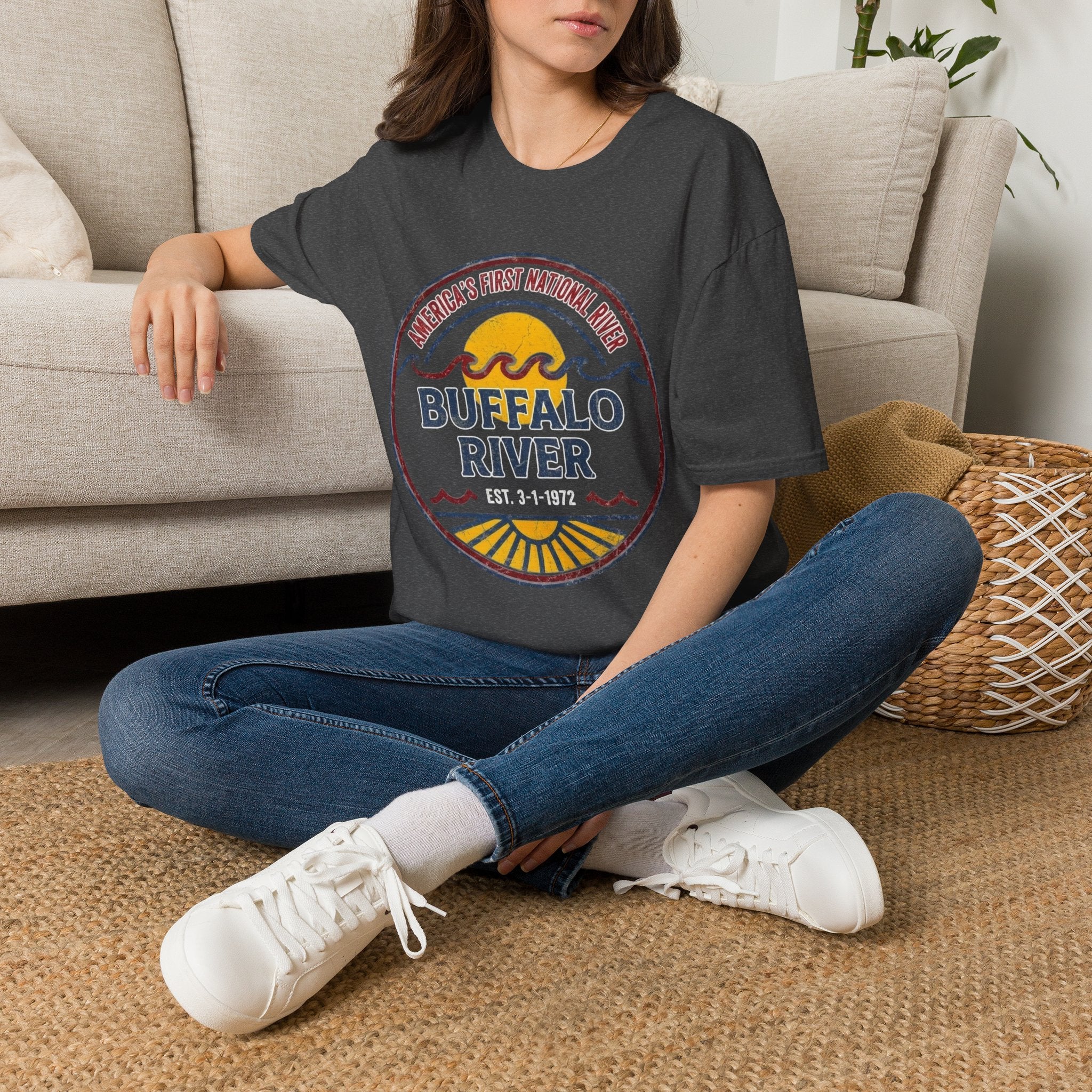 "Baffalo River" Unisex Softstyle T-Shirt