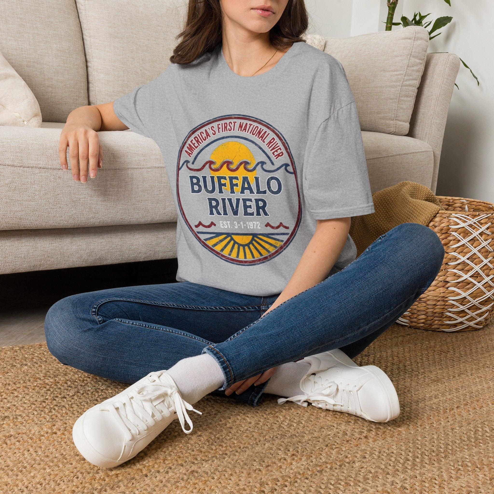 "Baffalo River" Unisex Softstyle T-Shirt