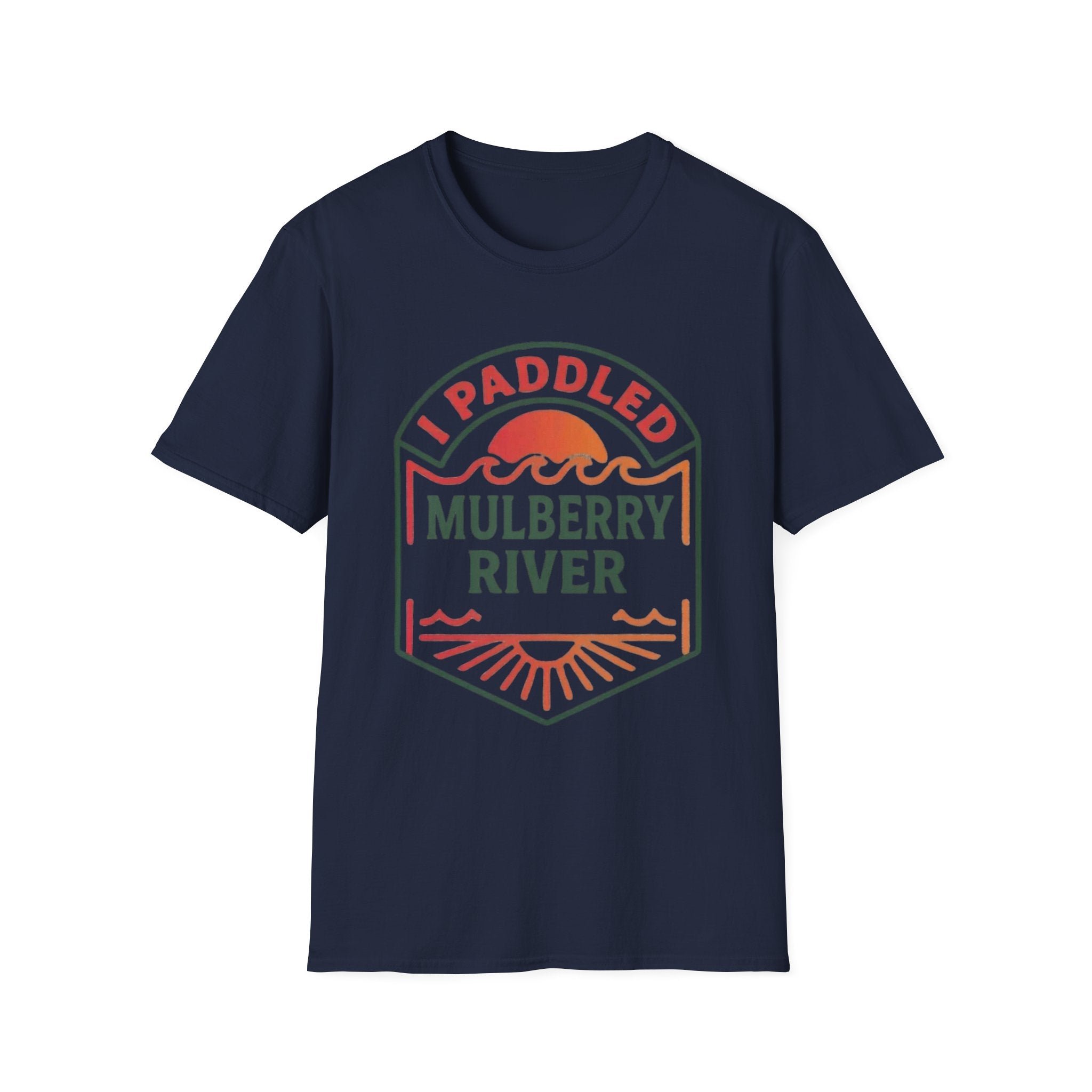 "I Paddled Mulberry River" Unisex Softstyle T-Shirt