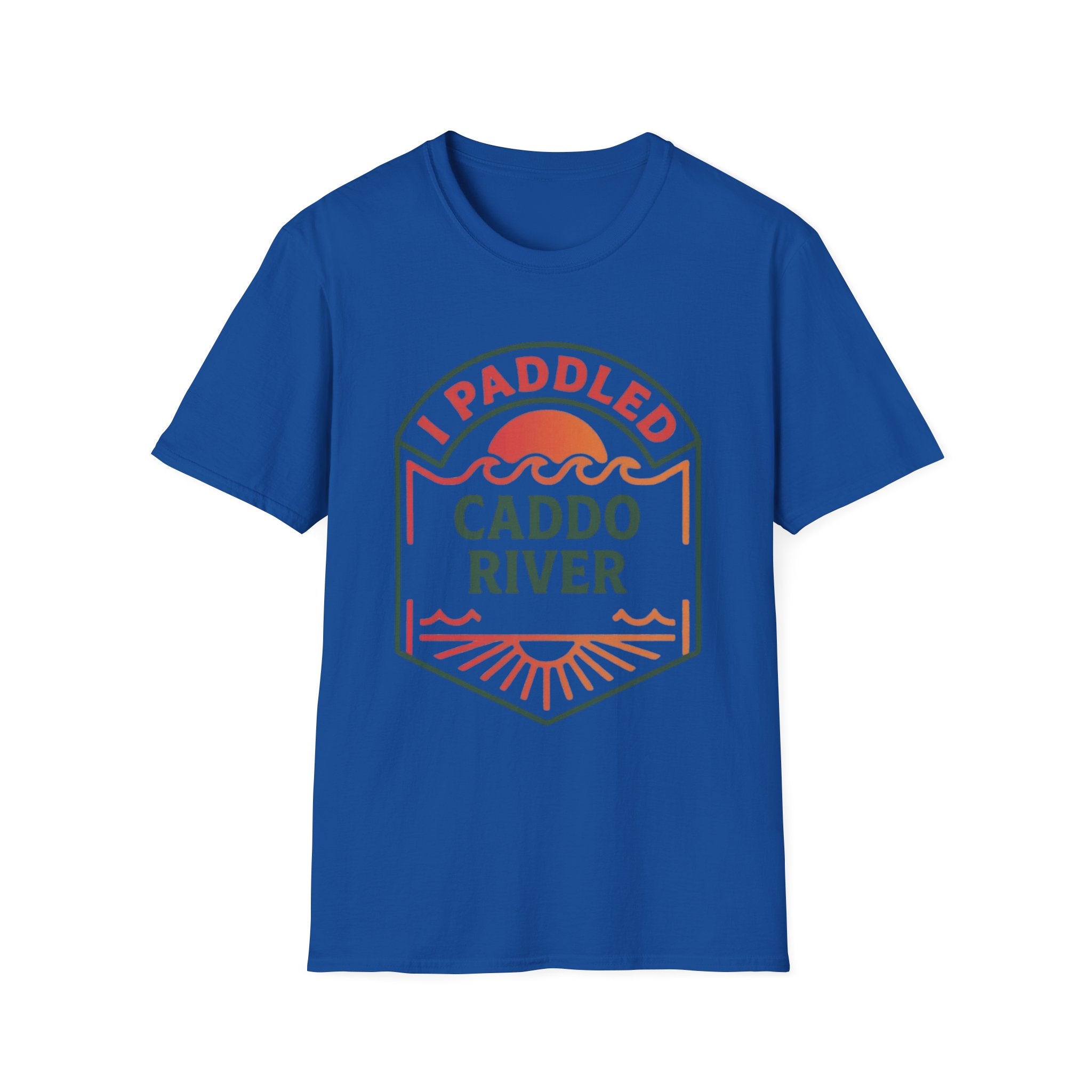 "I Paddled Caddo River" Unisex Softstyle T-Shirt