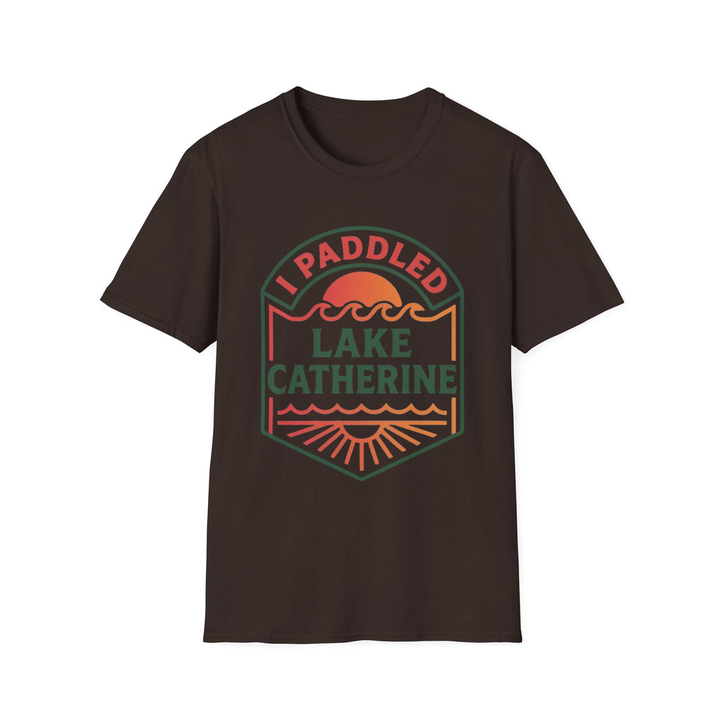 "I Paddled Lake Catherine" Unisex Softstyle T-Shirt
