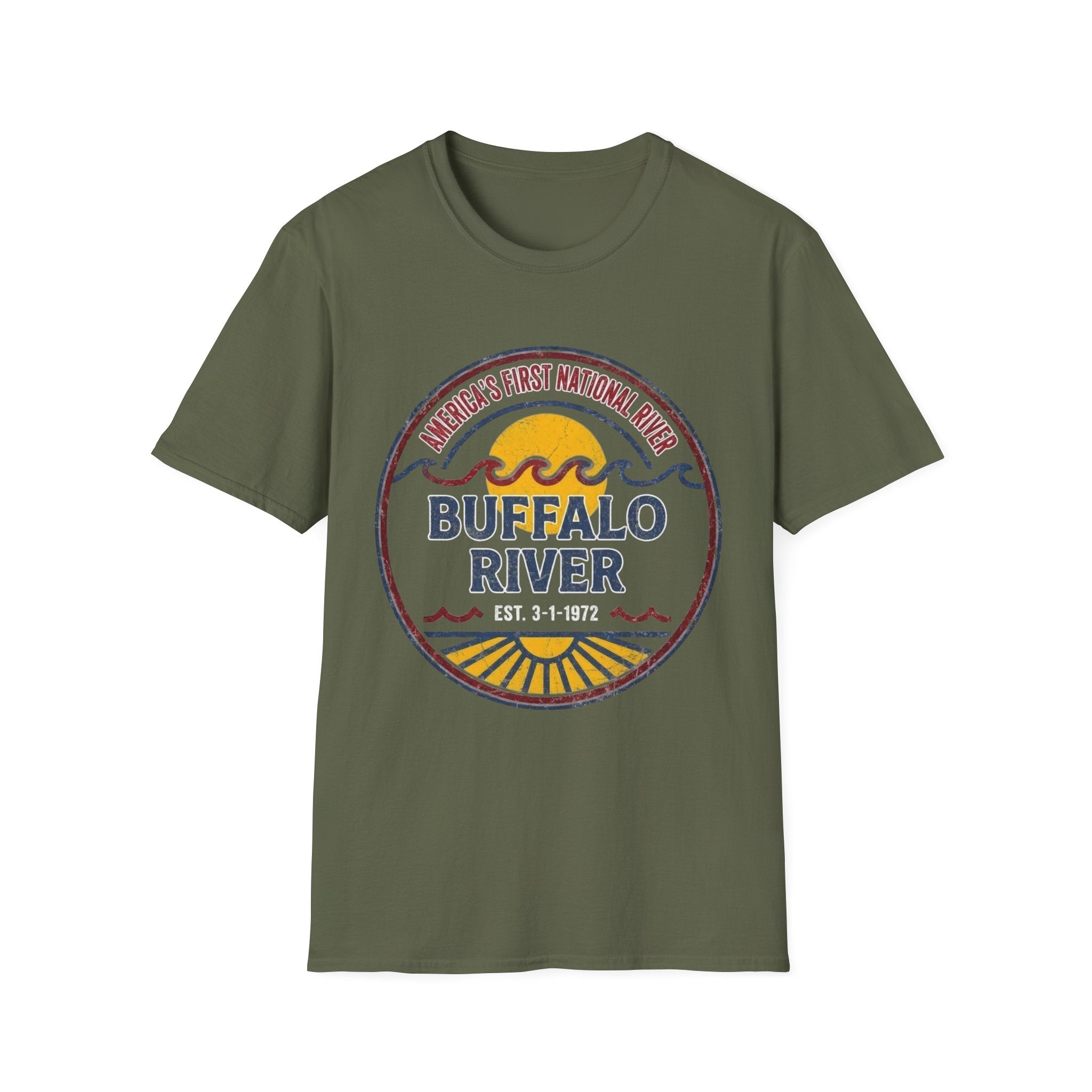 "Baffalo River" Unisex Softstyle T-Shirt