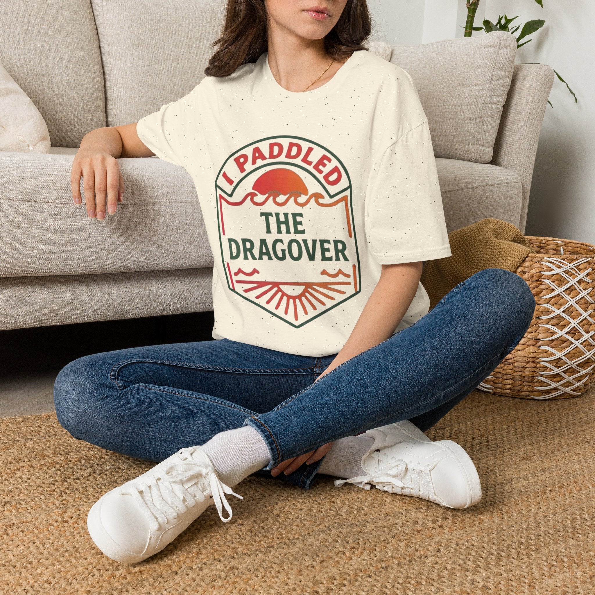 "I Paddled The Dragover" Unisex Softstyle T-Shirt